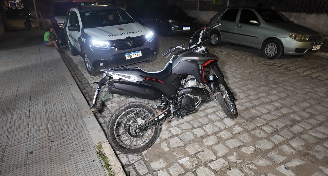  <strong>ROCAM recupera moto roubada horas após crime em Mossoró</strong>