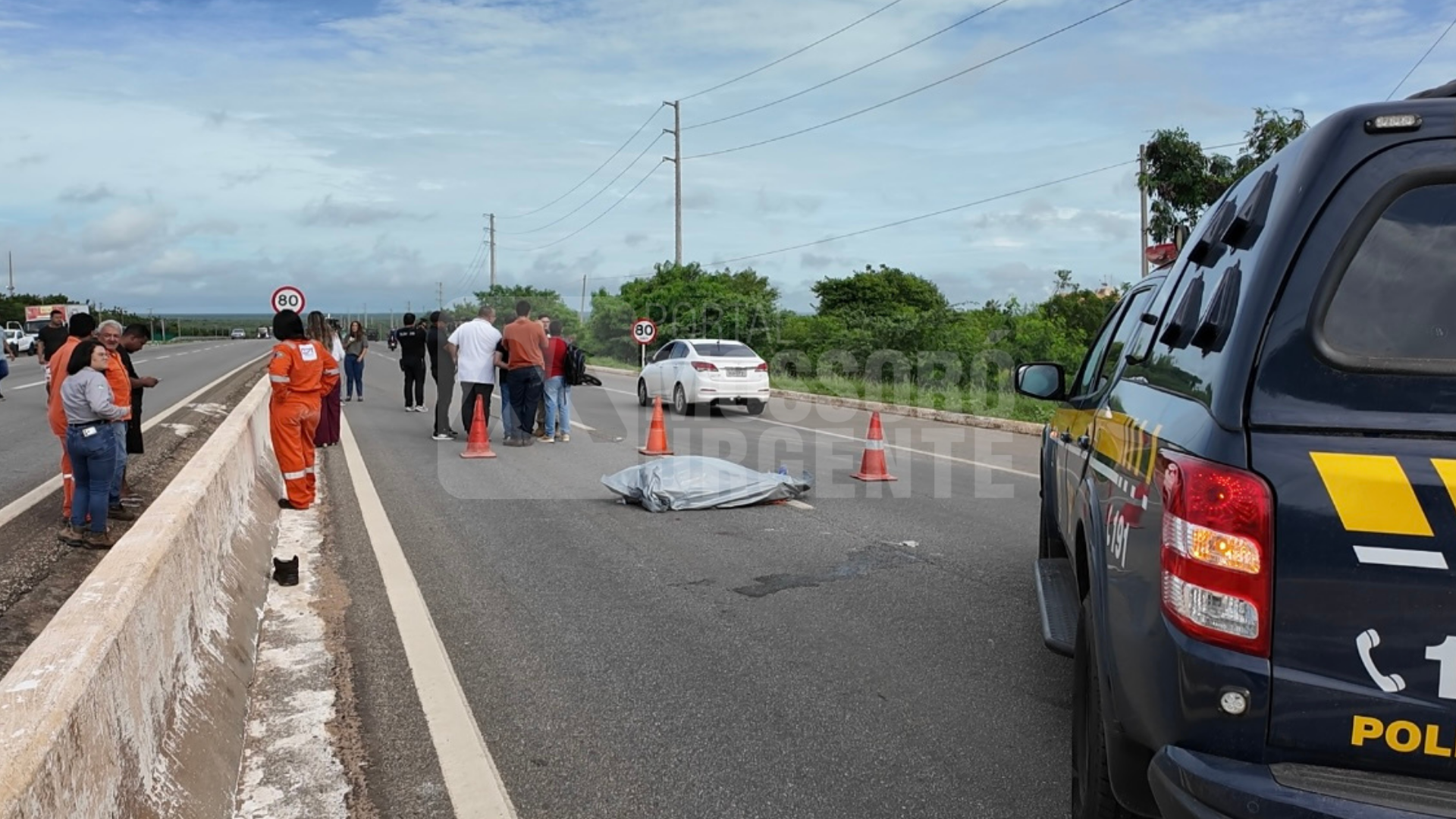 <strong>Eletricista morre em acidente na BR-304 e polícia apura possível discussão no trânsito</strong>