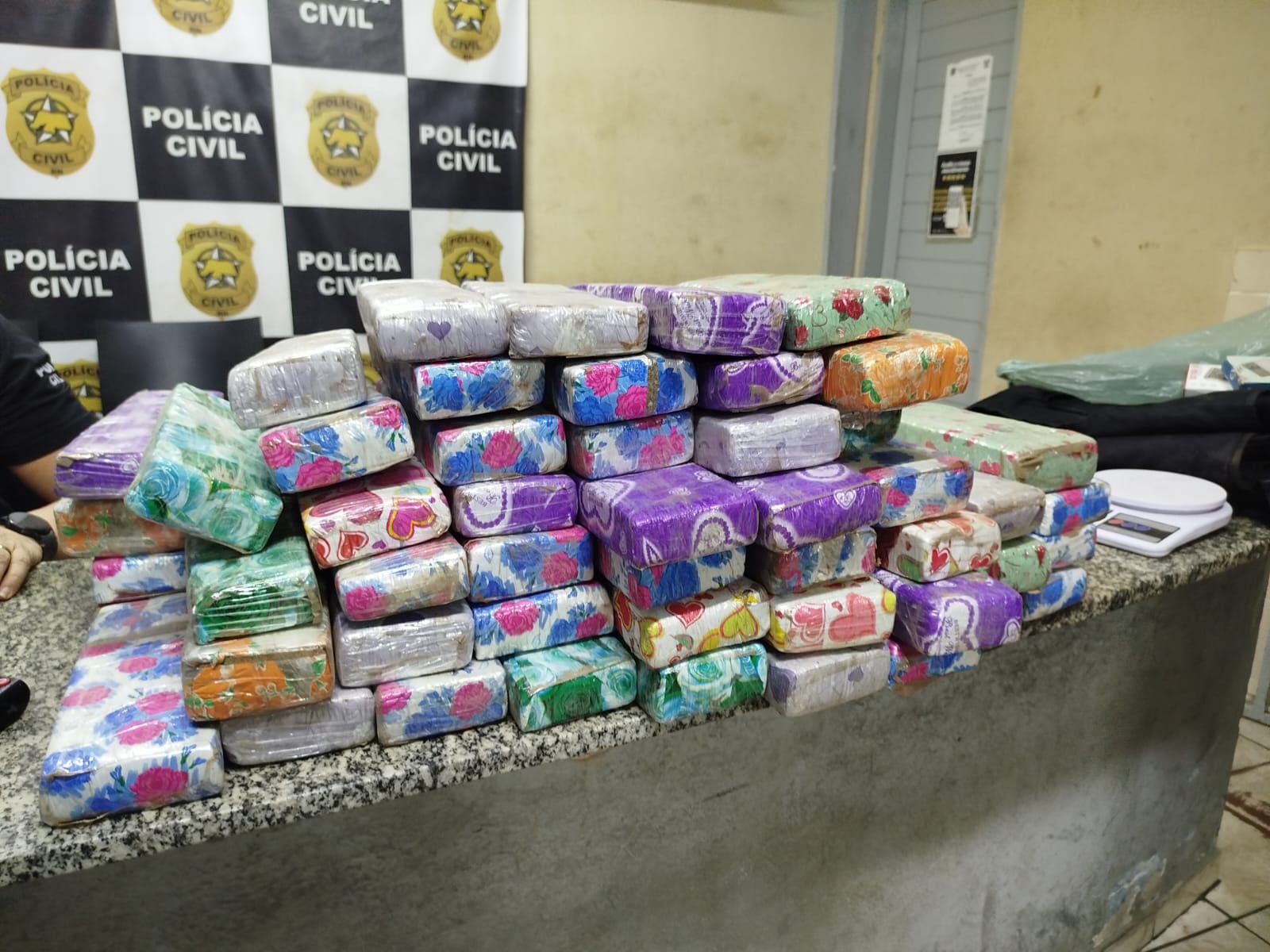 <strong>PM aprende grande quantidade de drogas no bairro paredões</strong>