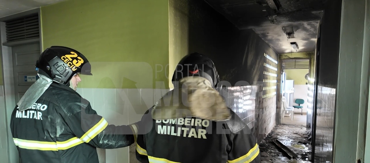 HOMEM É PRESO APÓS INCENDIAR UBS NO BAIRRO PINTOS, EM MOSSORÓ