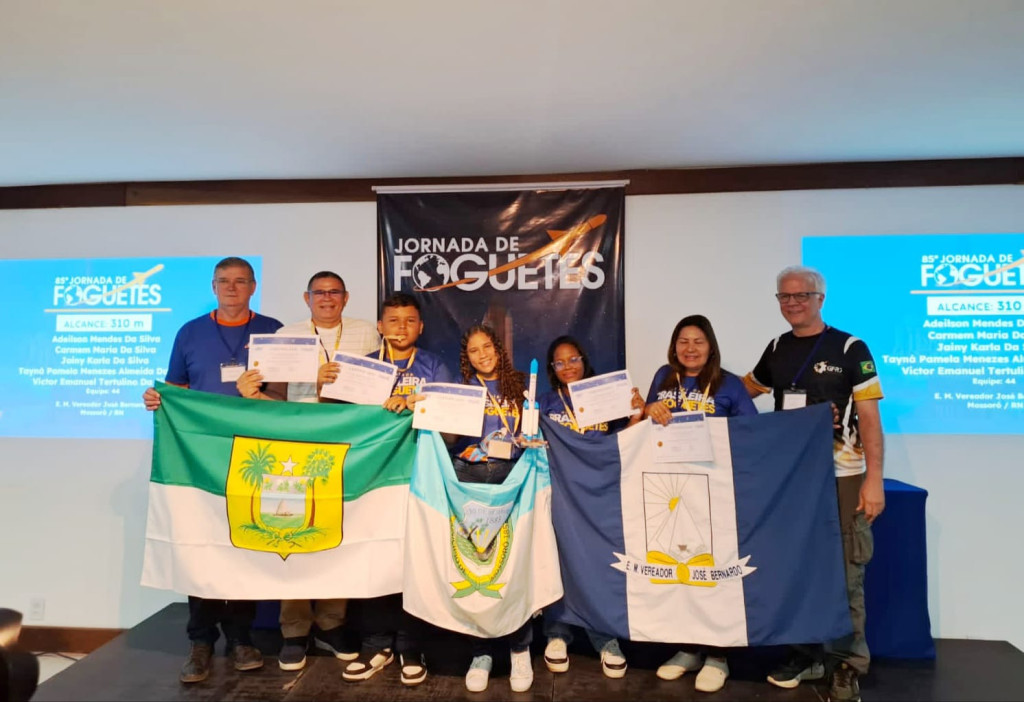 <strong>Alunos da zona rural de Mossoró ganham medalha de ouro em olimpíada no Rio de Janeiro</strong>