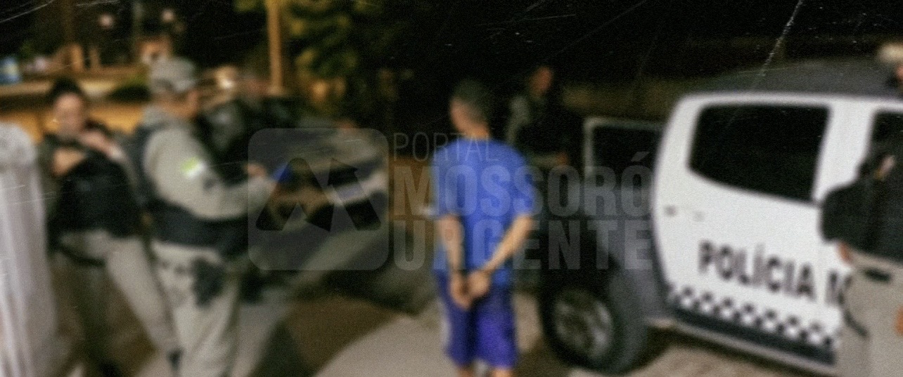 HOMEM É PRESO APÓS CONFUSÃO E AGRESSÃO A EQUIPE DE SEGURANÇA NO MOSSORÓ CIDADE JUNINA