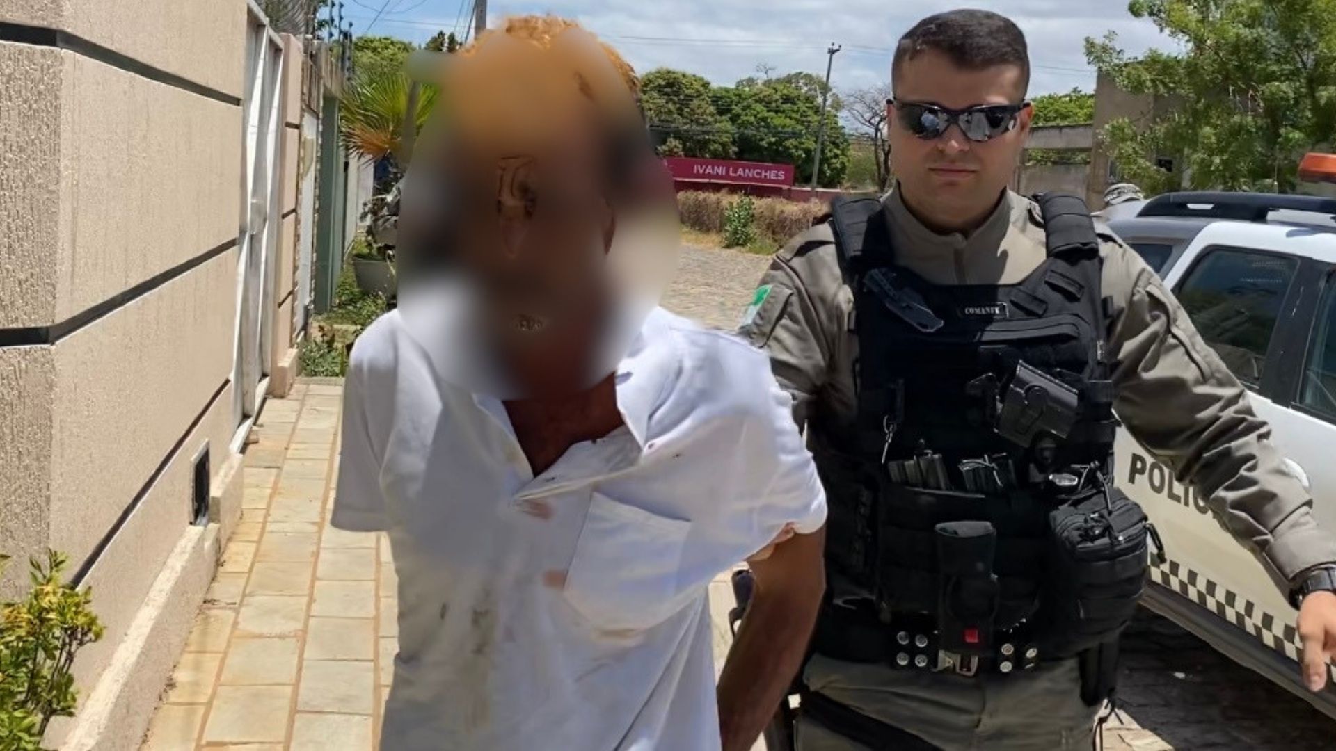 HOMEM É PRESO EM FLAGRANTE SUSPEITO DE VIOLÊNCIA SEXUAL CONTRA CRIANÇA NA ZONA RURAL DE MOSSORÓ