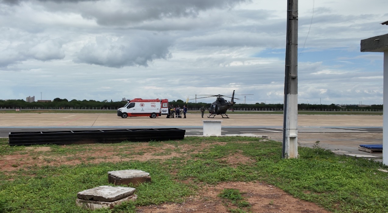  SAMU e CIOPAER realizam transferência aeromédica de paciente de Mossoró para Natal