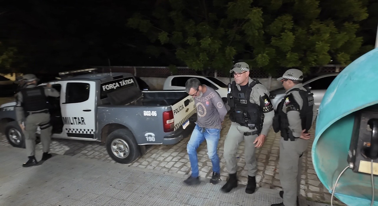 <strong>Força tática prende em mossoró, foragido especialista em clonagem de veículos</strong>