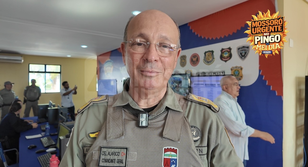 <strong>COMANDANTE-GERAL DA PM ACOMPANHA ESQUEMA DE SEGURANÇA DO PINGO DA MEI DIA EM MOSSORÓ</strong>