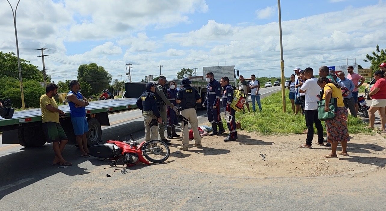 <strong>Mulher morre em grave sinistro de trânsito na saída para Natal, em Mossoró</strong>